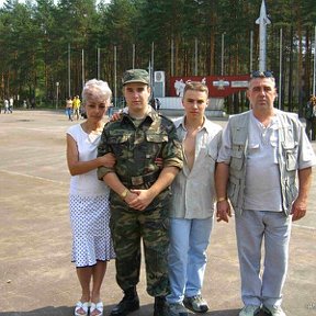 Фотография "семья, присяга 2005"
