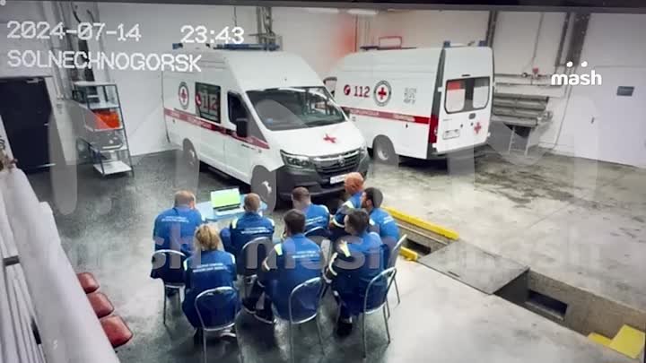 Сотрудники скорой помощи в Солнечногорске прервали просмотр финала Евро ради вызова