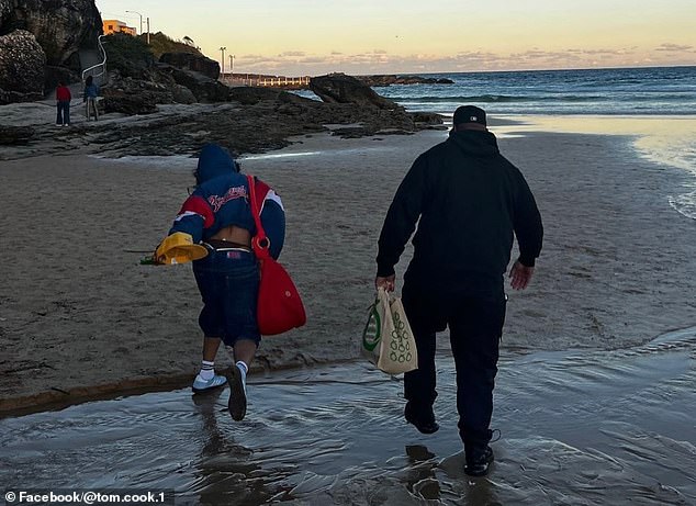 On Friday, the singer, 34, was spotted enjoying a nice sunset stroll at Sydney's Freshwater Beach, ahead of taking the stage at Qudos Bank Arena. The Missouri-born performer looked effortlessly stylish in a blue and red hoodie and matching shorts as she took in the sights