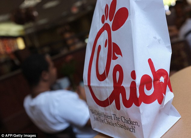 Breach? Fast food restaurant Chick-fil-A is looking into a possible payment card breach at several restaurants, the company announced Wednesday (file photo) 