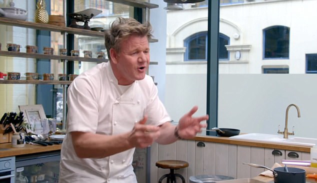 Some viewers criticised Ramsay's curse-laden show saying it made it impossible for children to watch along