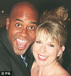 Food lovers: Ainsley with original Ready Steady Cook host Fern Britton