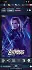 Black Widow  MCU Avengers Endgame Poster - Topps Marvel Collect Digital Card
