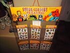 VINTAGE MARVEL SUPER HEROES PUFFY STICKER STORE DISPLAY RARE BRAND NEW M 1981