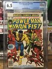 Power Man And Iron Fist 50 Cgc 6.5 First team up Key Issue