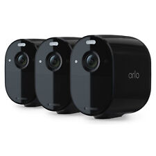 Arlo VMC2330B-100NAR Essential Spotlight Camera 3-Pack - Certified Refurbished
