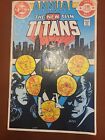 THE NEW TEEN TITANS ANNUAL #2 First App of Vigilante DC Comics 1983