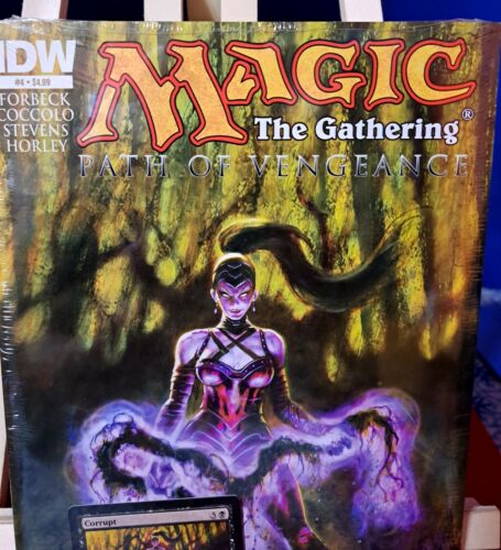 Magic The Gathering Path of Vengeance #4 2013 IDW Comics Limited Edition Corrupt