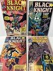 Black Knight #1-4 Newsstands Complete Set Dane Whitman (Marvel Comics 1990)