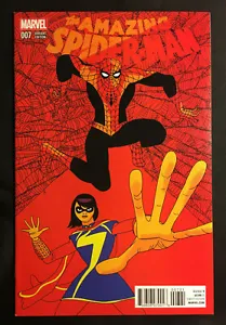 AMAZING SPIDER MAN 7 VARIANT 1:25 PULIDO NM 1 st app SPIDER-UK BILLY MS MARVEL - Picture 1 of 2