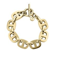 NWT MICHAEL KORS Maritime Link Toggle Bracelet in Gold