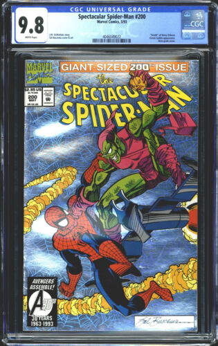 1993 Marvel Spectacular Spider-Man #200 CGC 9.8 Green Goblin Death Harry Osborn