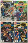 Teen Titans Spotlight 17 18 19 21 Starfire Aqualad Lot of 4 DC Comics 1987-1988