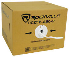 Rockville RCC12-250-2 CL2 Rated 12 AWG 250' CCA Speaker Wire In Wall Ceiling 70V