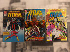 NEW TEEN TITANS #29,37 Annual 4 DC Comics  Inv#17JM