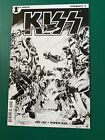 KISS COMICS #1 IDW COMICS BLACK AND WHITE VARIANT   LIVE FOR SALE NOW  NEAR MINT
