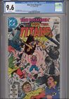 New Teen Titans #17 CGC 9.6 1982 DC Comics Marv Wolfman Story George Perez Cover