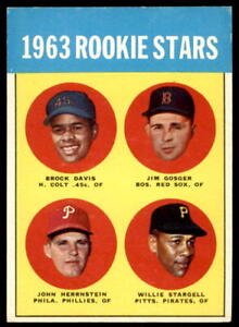1963 Topps Baseball - Pick A Card - Cards 441-576