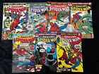 Lot of 7 The Amazing Spider-Man Comic Books (Marvel) Bronze Age
