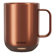 Ember Copper Mug 2 10 Oz with Smart LED Built-In-Battery and Auto Sleep