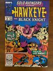 SOLO AVENGERS #4 (Marvel, 1987) F Hawkeye, Black Knight