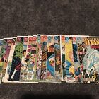 The New Titans Lot Of 17 80’s-90’s