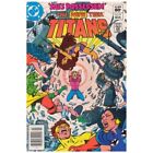 New Teen Titans #17 Newsstand  - 1980 series DC comics VF minus [u{