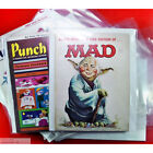 Punch and MAD Magazines Acid Free Bags and Boards Size2 for collections x 10 .