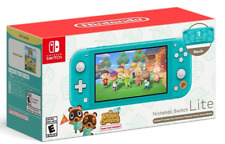 Nintendo Switch Lite Animal Crossing Timmy & Tommy's Edition Turquoise