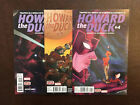 Howard the Duck Lot of 3 #2 #3 #4 Marvel Comics (2016) Gwenpool 1st Prints