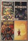 Marvel comic 4 book lot Presents Wolverine Hotshots Outlawed Howard the Duck