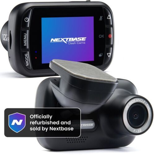 Nextbase 122HD Dash Cam Full 1080p/30fps 120° HD Recording In Car DVR Camera