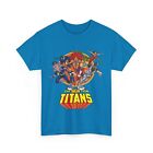 New Teen Titans T-Shirt - DC Comics Art - Nightwing, Jericho, Raven, Cyborg