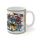 Justice Society Coffee Mug - JSA Golden Age DC Comics - Who's Who Art - Mug 11oz