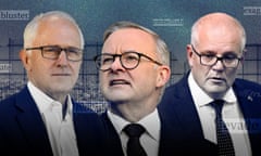 Malcolm Turnbull, Anthony Albanese and Scott Morrison 