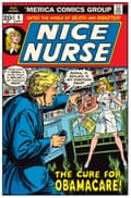 From Sikoryak’s The Unquotable Trump, based on Winslow Mortimer’s cover for Night Nurse #3, March 1973.