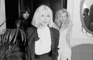 Blondie with Chrissie Hynde and Viv Albertine London 1980