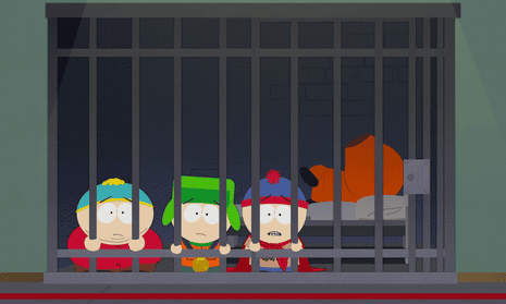 A still from South Park’s Nobody Got Cereal