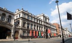 Exterior of the Royal Academy of Arts in London