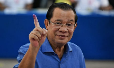Cambodia’s prime minister, Hun Sen.
