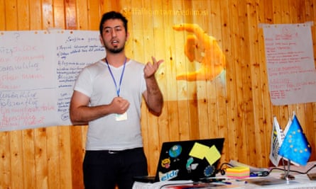 Azeri LGBTI activist Javid Nabiyev in 2012.