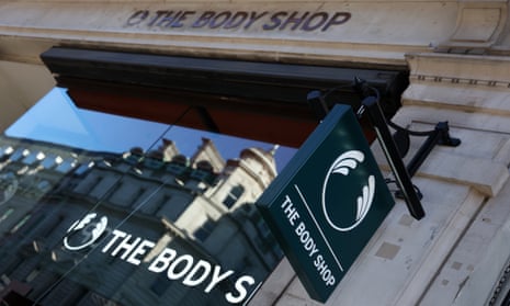 A Body Shop store In London