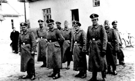 Nazi guards in Belzec death camp