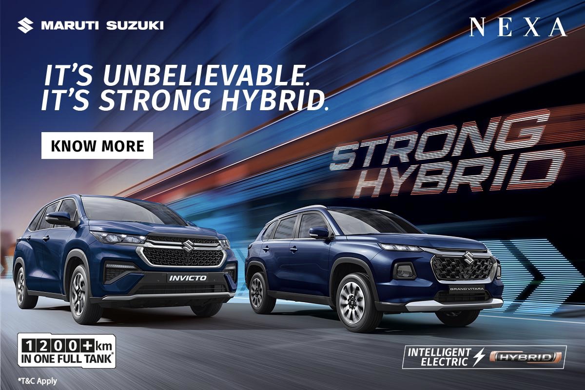 Maruti Suzuki's Strong Hybrid Technology Is the Next Big Thing in Efficient Mobility