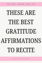 Positive affirmations | Positive statements