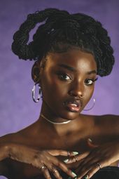 black girl royalcore