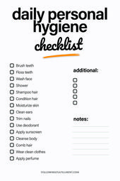 Personal growth & life fulfilment free checklists