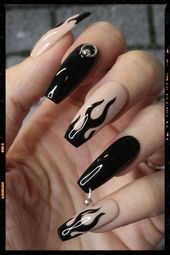 Coffin nails pink