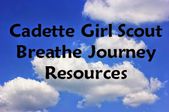 Cadette girl scout badges