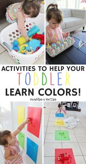 Toddler Learning Activities for Girls